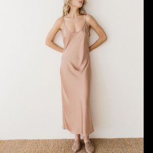 New Jenni Kayne blush slip dress xl